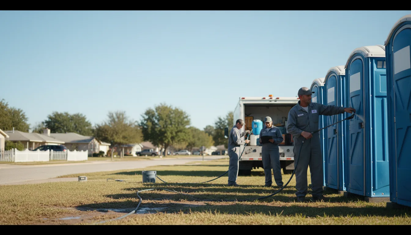 Long-Term Portable Toilet Rental in Laurel, IN near me